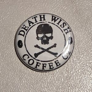 Black and White Button